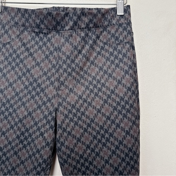 Sanctuary Womens Medium Pull On Houndstooth Printed Legging Pant - Picture 4 of 13